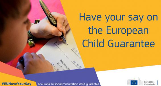 New Child Guarantee – Have your say  
