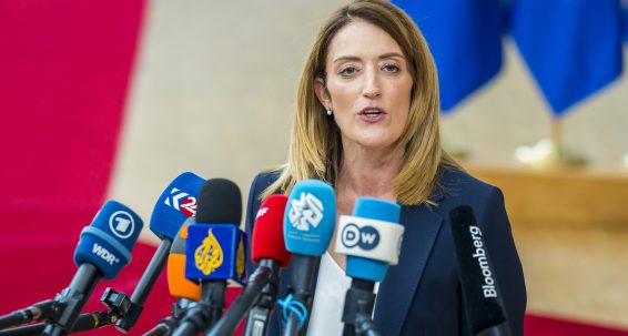 European Parliament ready to engage, President Metsola tells the European Council  