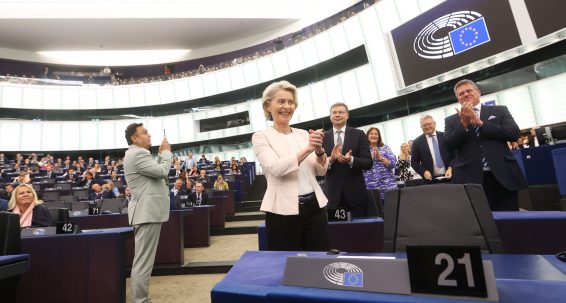 Parliament re-elects Ursula von der Leyen as Commission President  